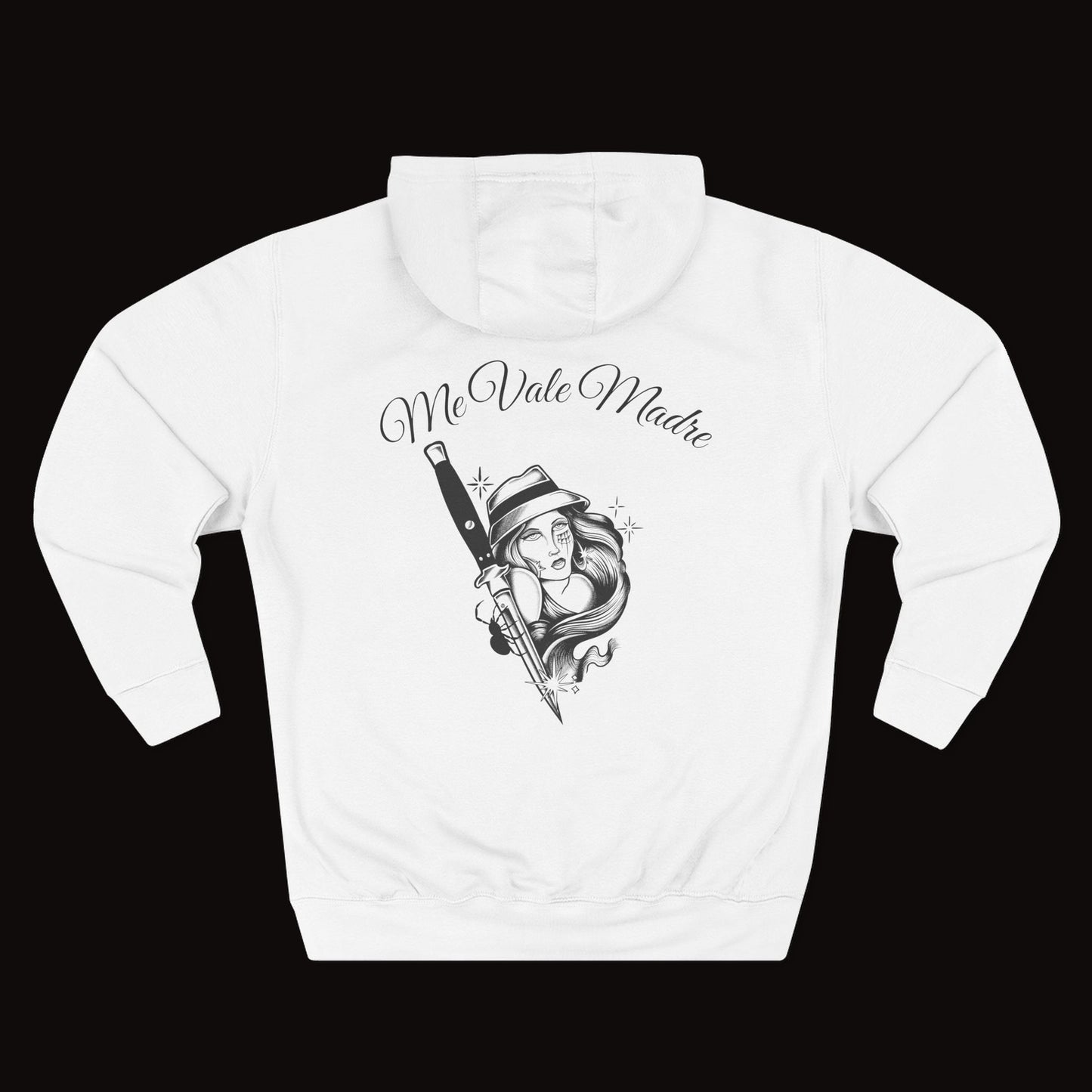 Me Vale Madre Hoodie (White)